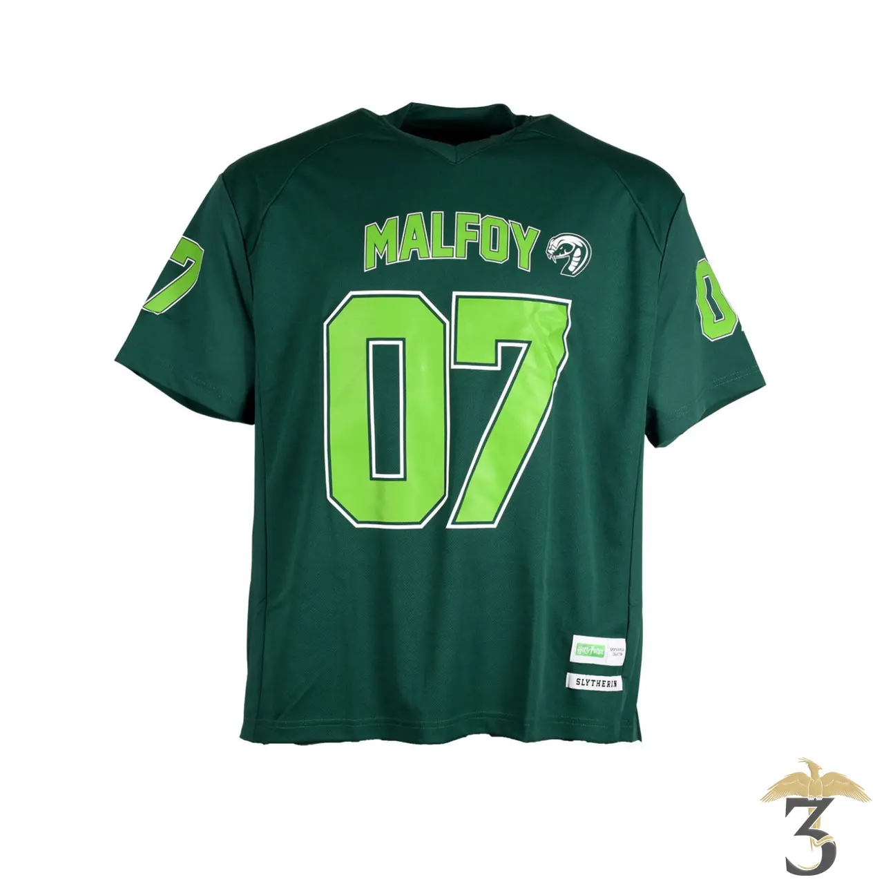 T-shirt baseball oversize serpentard - Les Trois Reliques, magasin Harry Potter - Photo N°1