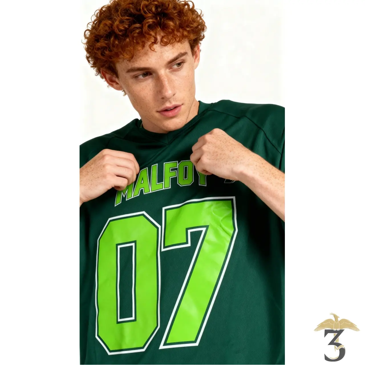 T-shirt baseball oversize serpentard - Les Trois Reliques, magasin Harry Potter - Photo N°4