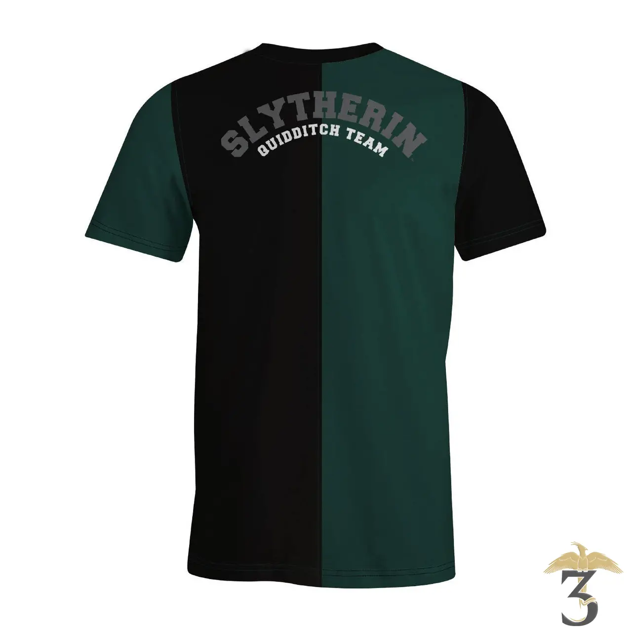 T-shirt bicolore quidditch serpentard - Les Trois Reliques, magasin Harry Potter - Photo N°2