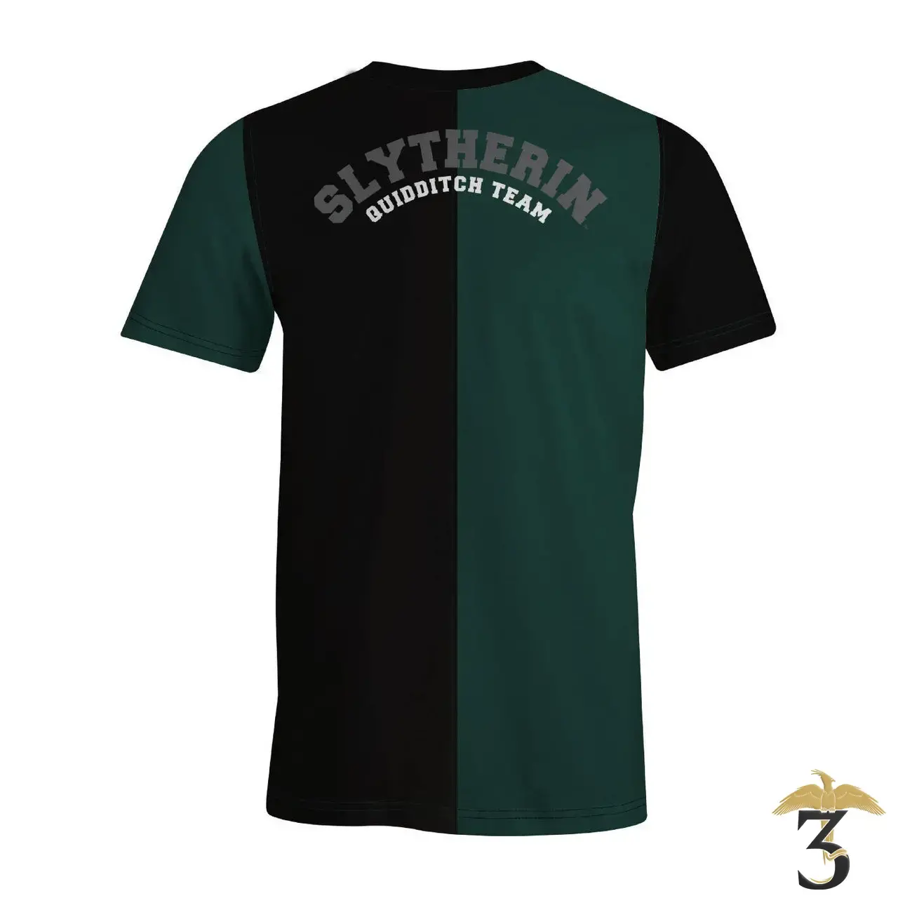 T-shirt bicolore quidditch serpentard - Les Trois Reliques, magasin Harry Potter - Photo N°4