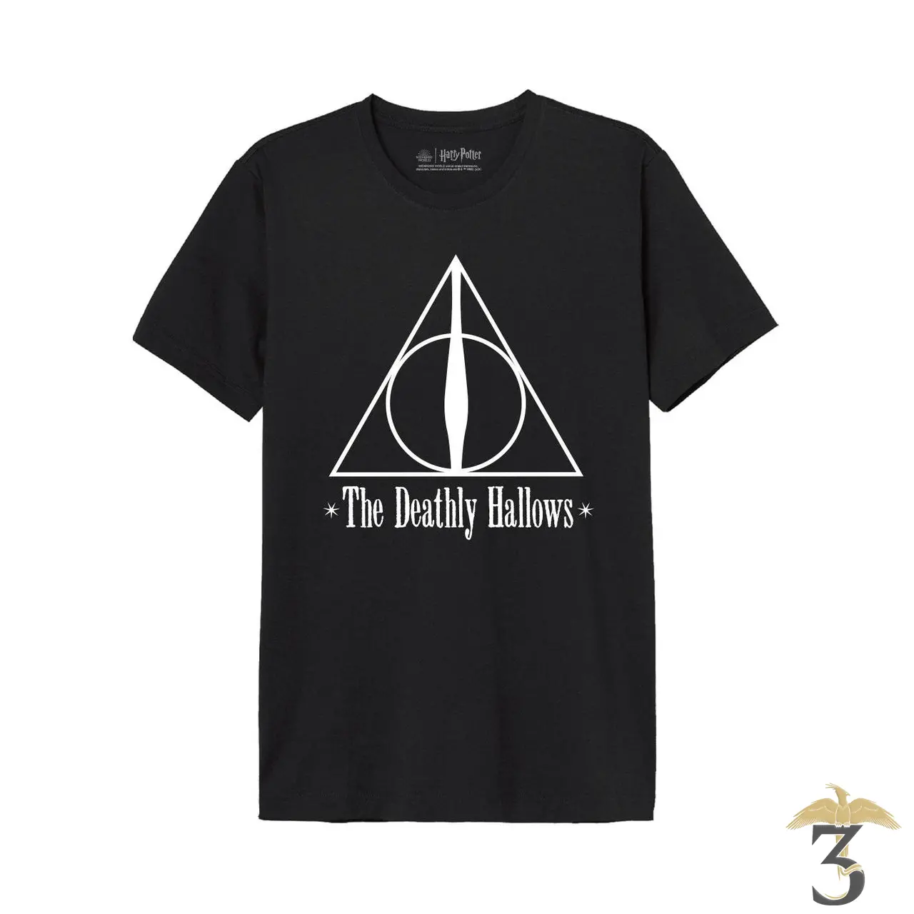 T-shirt harry potter les reliques de la mort - Les Trois Reliques, magasin Harry Potter - Photo N°1