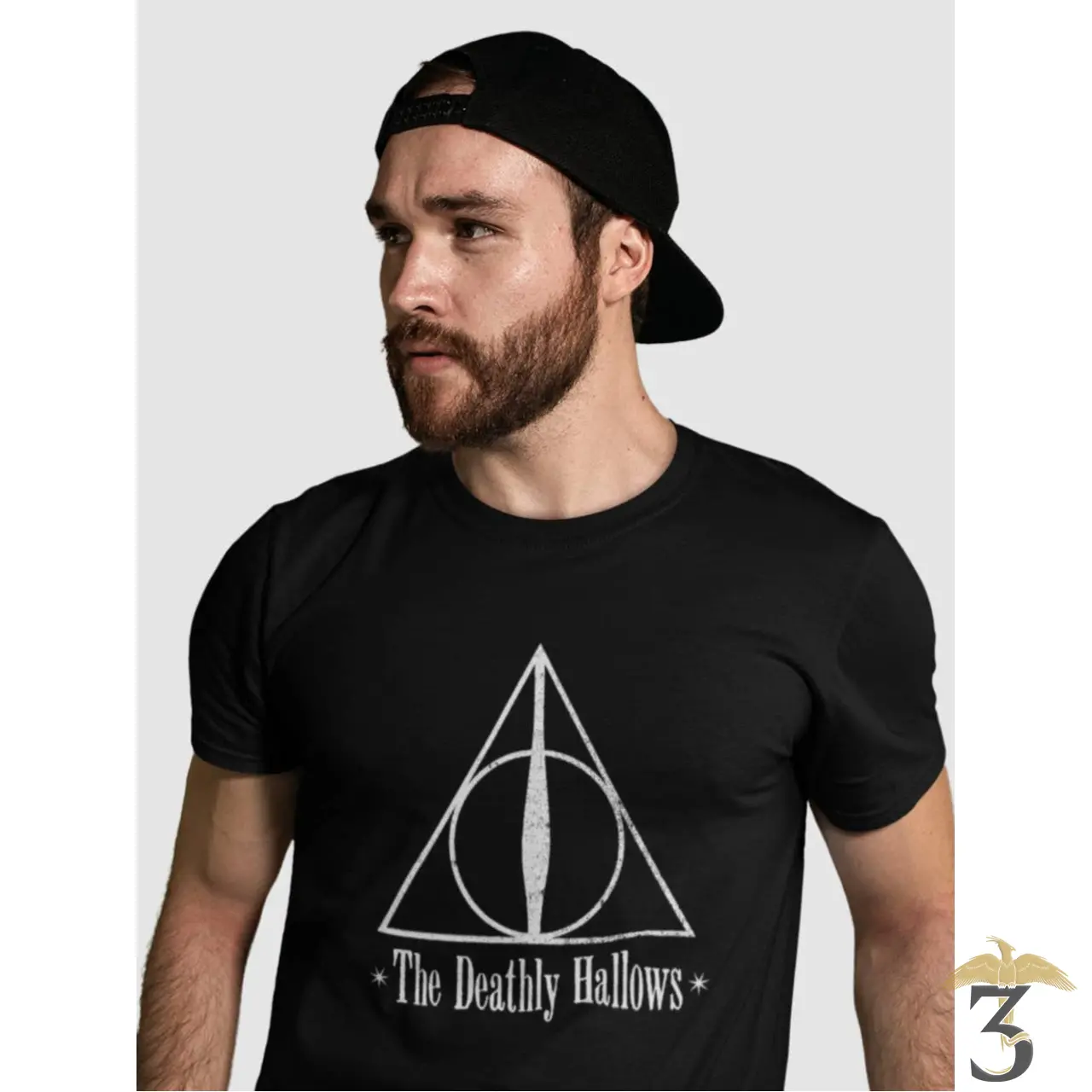 T-shirt harry potter les reliques de la mort - Les Trois Reliques, magasin Harry Potter - Photo N°3