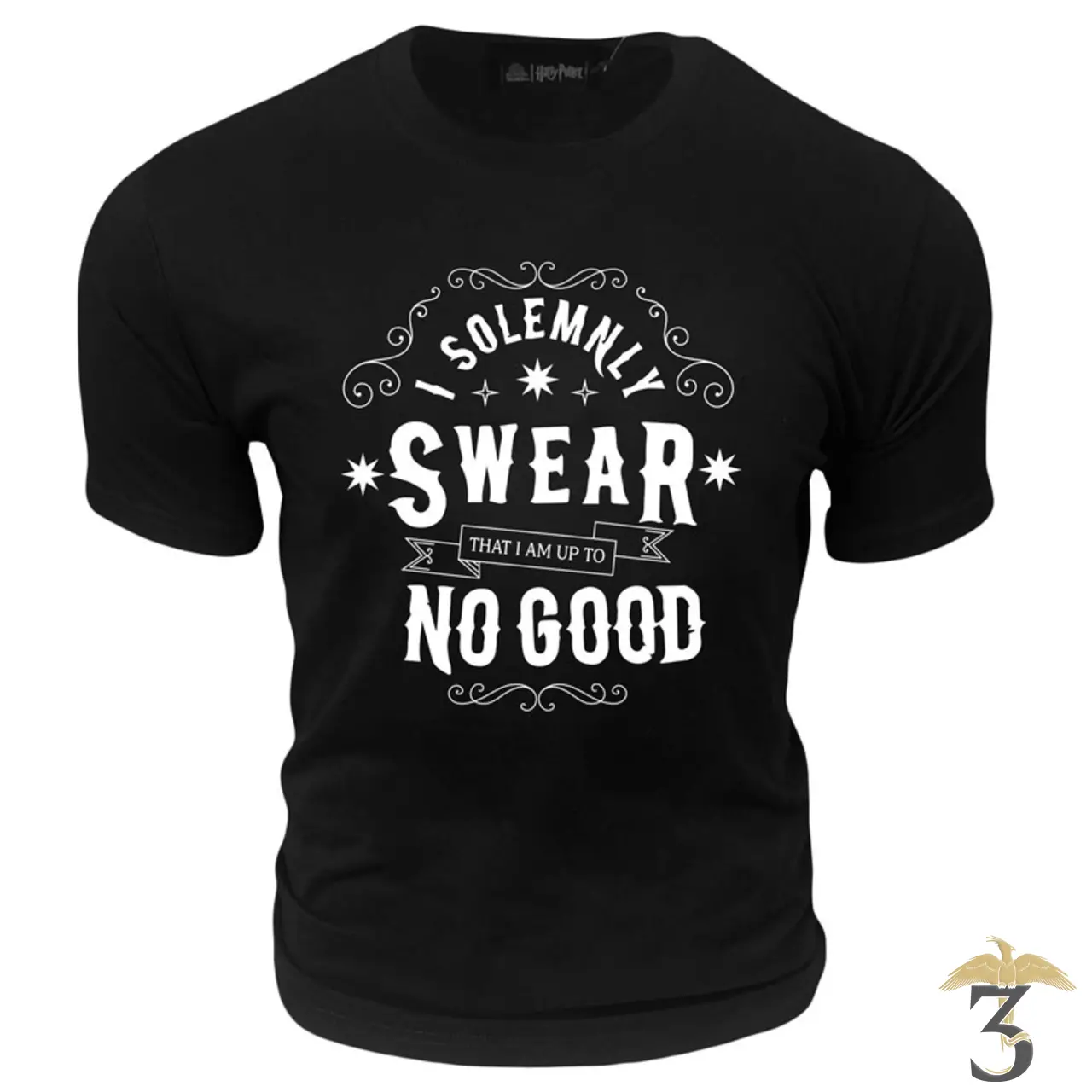 T-shirt “i solemnly swear that i am up to no good“ - Les Trois Reliques, magasin Harry Potter - Photo N°1