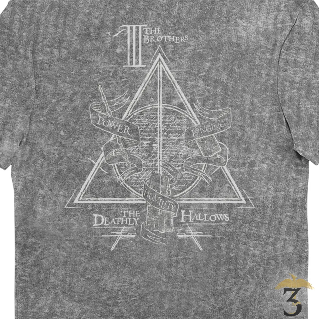 T-SHIRT THE DEATHLY HALLOWS - Les Trois Reliques, magasin Harry Potter - Photo N°4