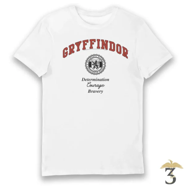 T-shirt university gryffondor - Les Trois Reliques, magasin Harry Potter - Photo N°1