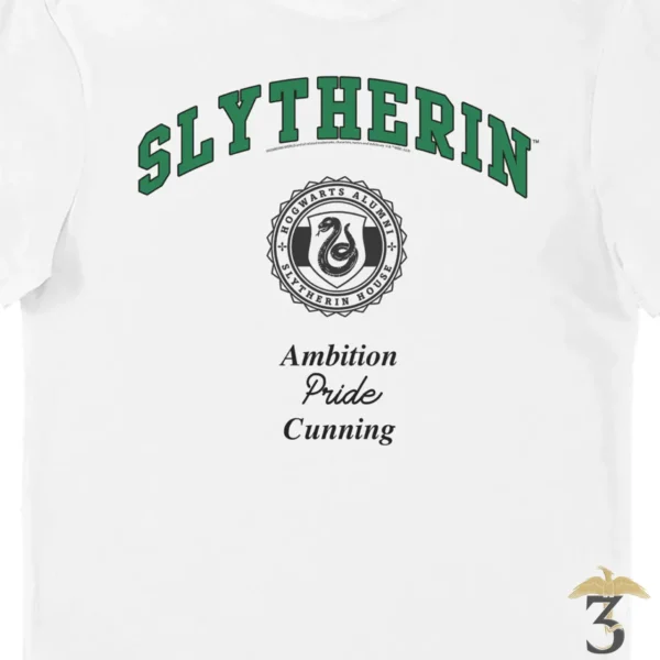T-shirt university serpentard - Les Trois Reliques, magasin Harry Potter - Photo N°2