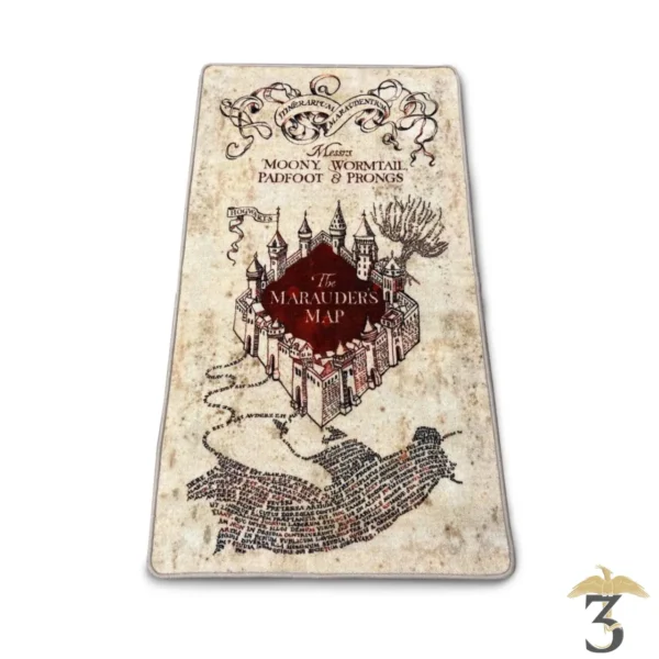 Tapis carte du maraudeur 76×133 - Les Trois Reliques, magasin Harry Potter - Photo N°1