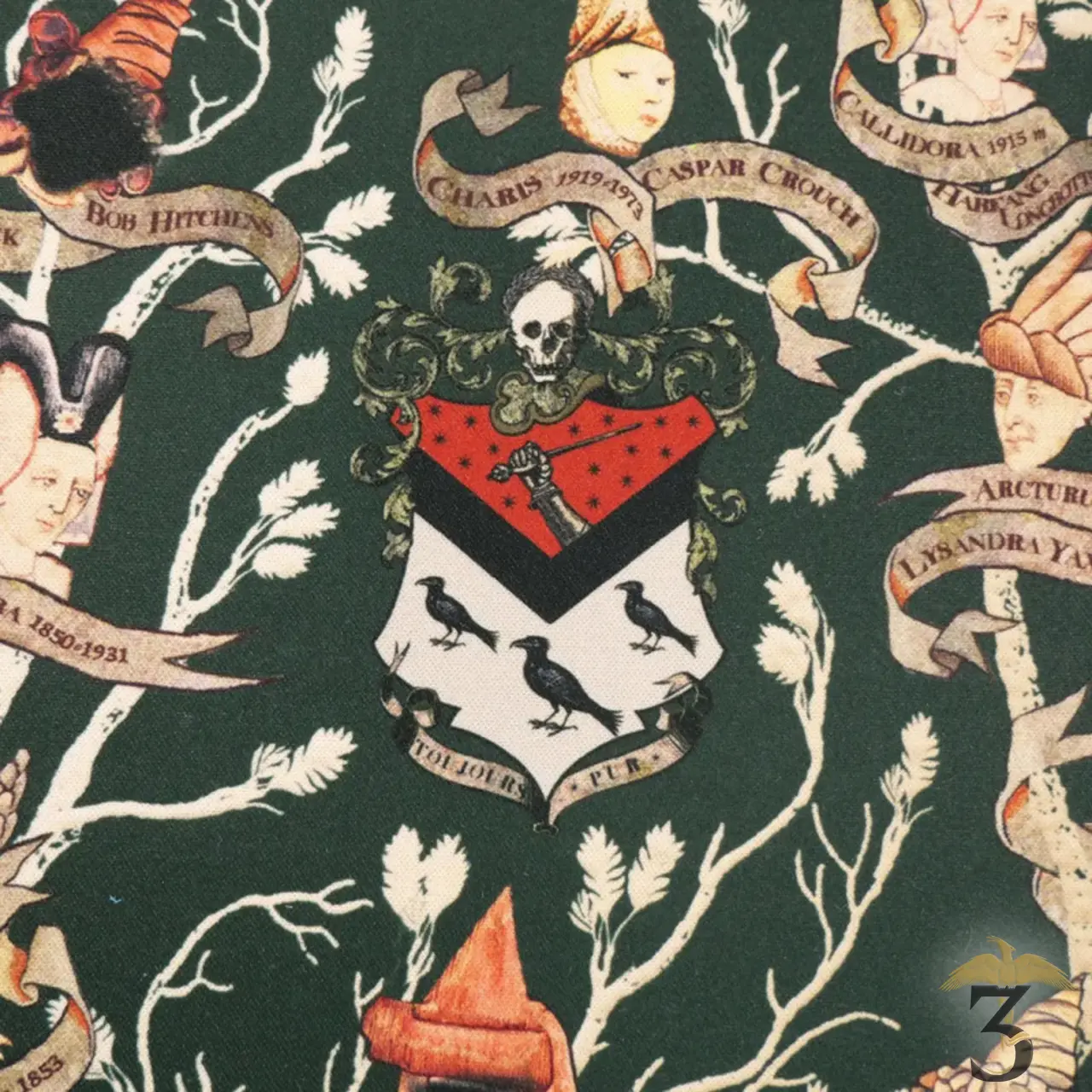 Tapis de bureau xl tapisserie des black - Les Trois Reliques, magasin Harry Potter - Photo N°5