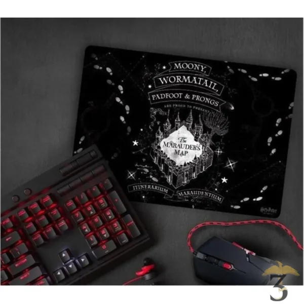 TAPIS DE SOURIS GAMING CARTE DU MARAUDEUR - Les Trois Reliques, magasin Harry Potter - Photo N°2