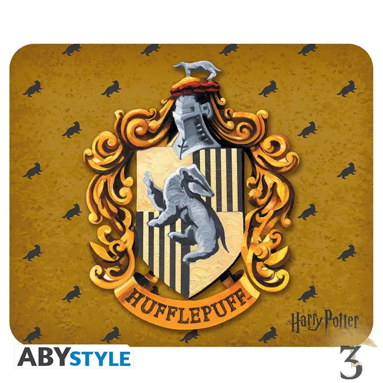 Tapis de souris poufsouffle - Les Trois Reliques, magasin Harry Potter - Photo N°1