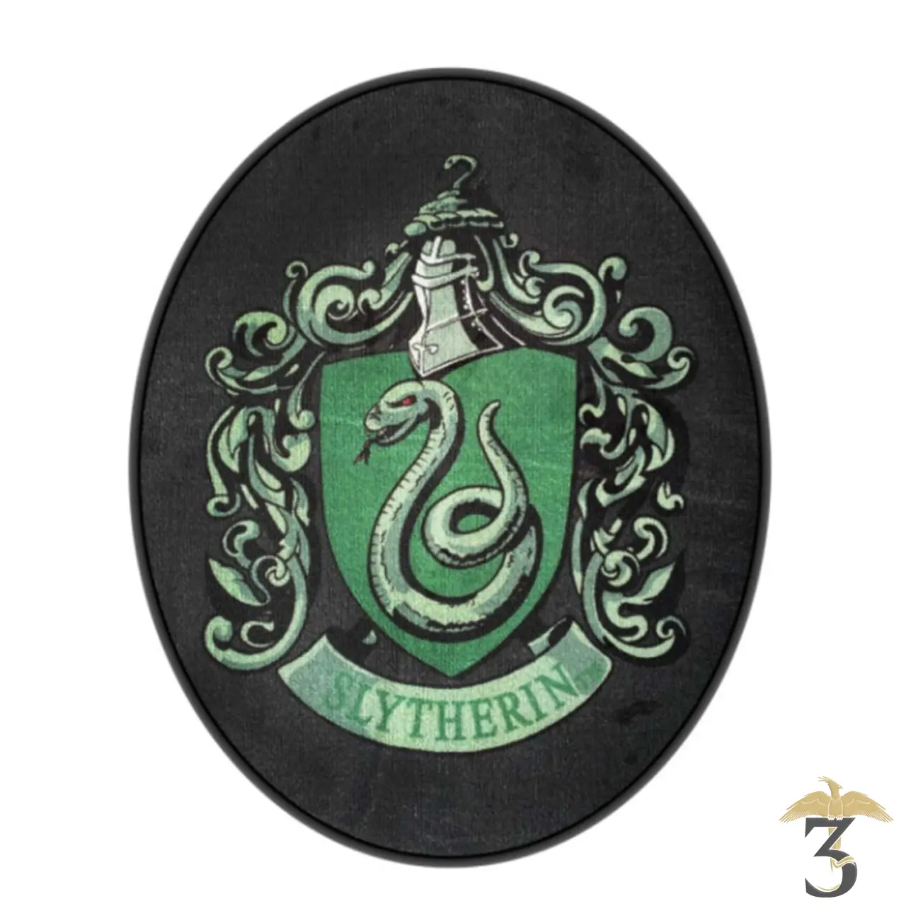 Tapis intérieur serpentard 80×100 - Les Trois Reliques, magasin Harry Potter - Photo N°1