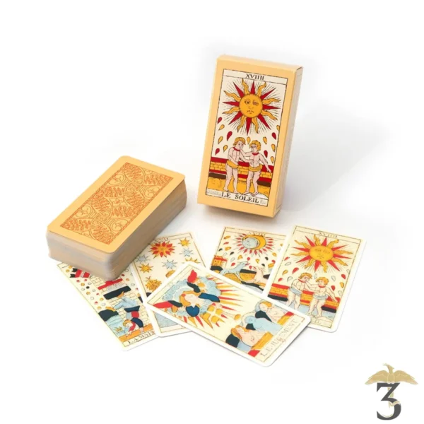TAROT DE MARSEILLE SOLEIL - Les Trois Reliques, magasin Harry Potter - Photo N°1