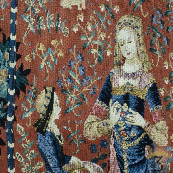 Tentures murales dame à la licorne 138*100 - Les Trois Reliques, magasin Harry Potter - Photo N°2