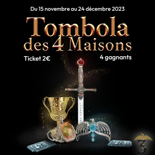 Ticket de tombola - Les Trois Reliques, magasin Harry Potter - Photo N°1