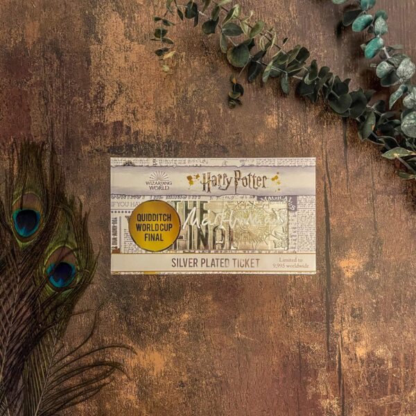 Ticket quidditch edition limitÉe dedicace