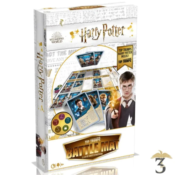 TOP TRUMPS BATTLE MAT HARRY POTTER - Les Trois Reliques, magasin Harry Potter - Photo N°1