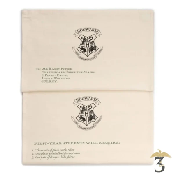 TORCHON LETTER ACCEPTANCE MINALIMA - Les Trois Reliques, magasin Harry Potter - Photo N°1