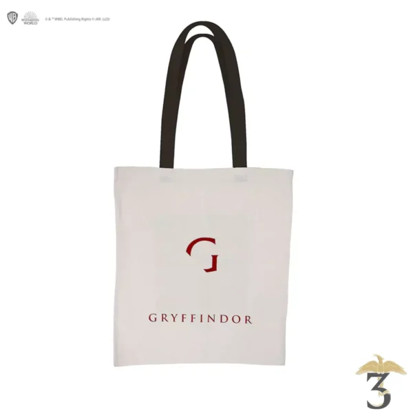 Tote bag blason gryffondor - Les Trois Reliques, magasin Harry Potter - Photo N°2