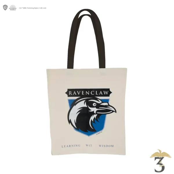 Tote bag blason serdaigle - Les Trois Reliques, magasin Harry Potter - Photo N°1