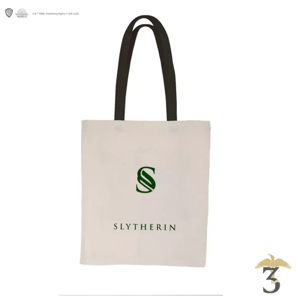 Tote bag blason serpentard - Les Trois Reliques, magasin Harry Potter - Photo N°2