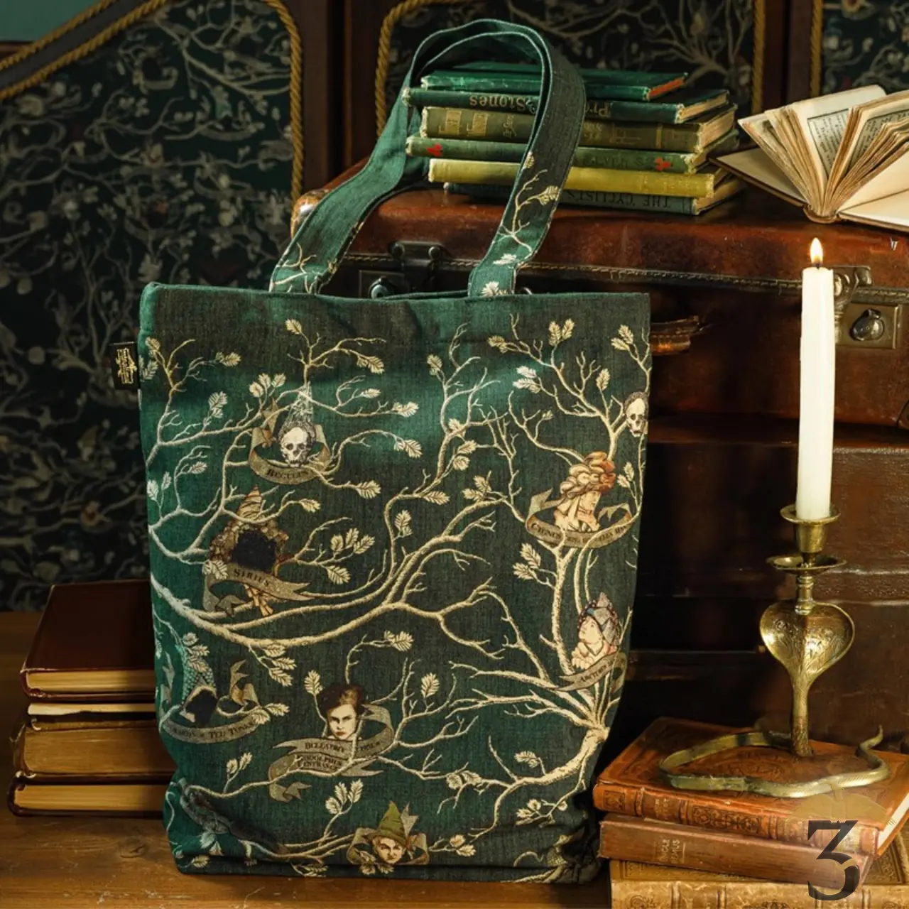 Tote bag tapisserie de la famille black – minalima - Les Trois Reliques, magasin Harry Potter - Photo N°5