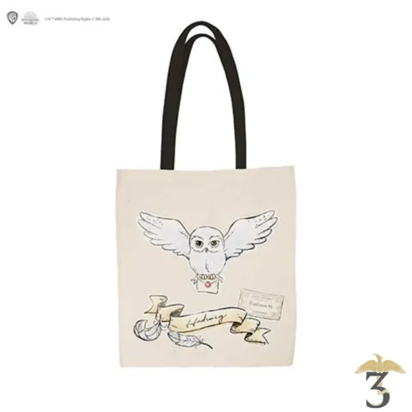 TOTEBAG HEDWIGE - Les Trois Reliques, magasin Harry Potter - Photo N°1