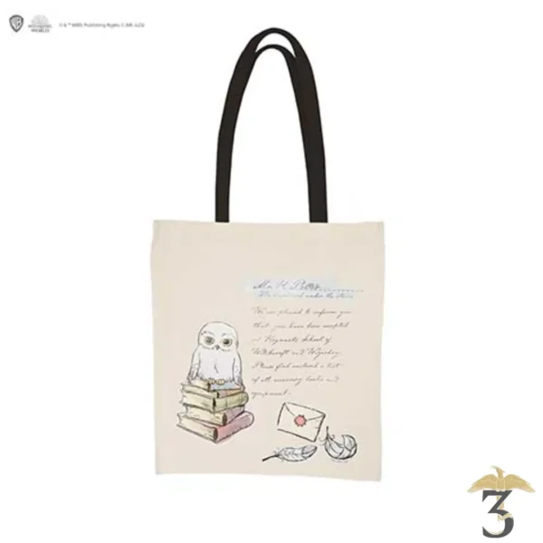 TOTEBAG HEDWIGE - Les Trois Reliques, magasin Harry Potter - Photo N°2