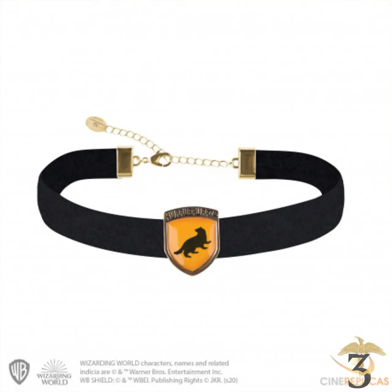 Tour de cou poufsouffle - Les Trois Reliques, magasin Harry Potter - Photo N°1