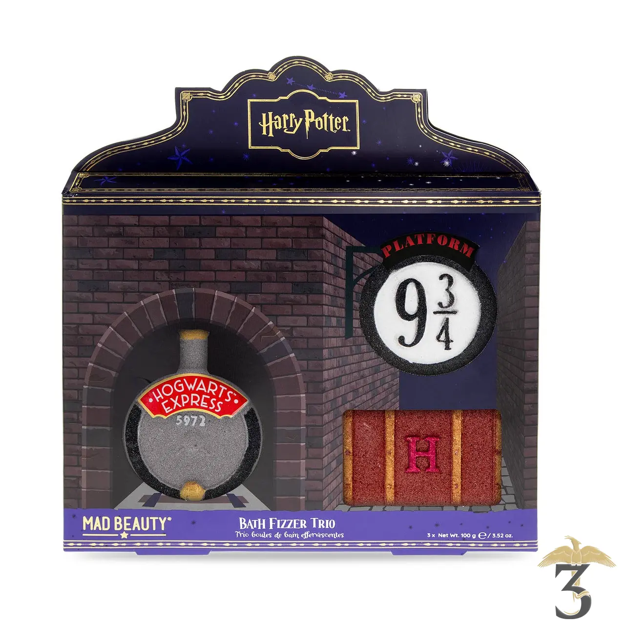 Trio de bombes effervescentes 9 3/4 harry potter - Les Trois Reliques, magasin Harry Potter - Photo N°2