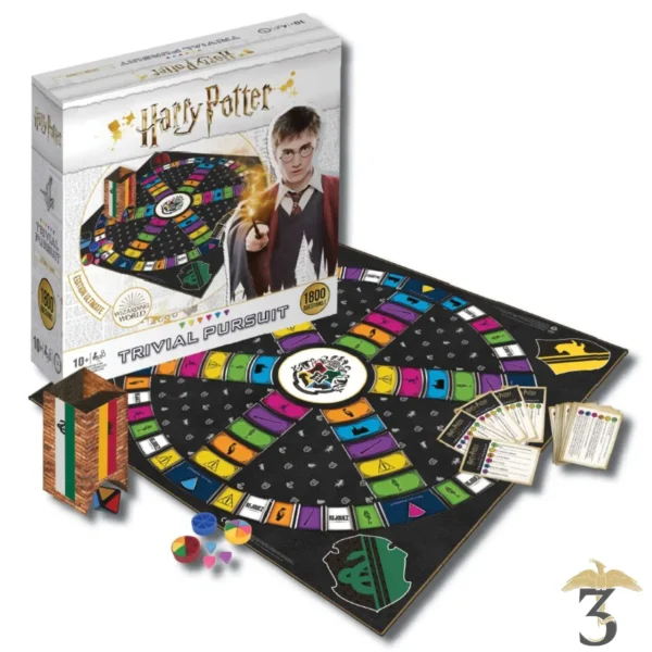 Trivial Pursuit Harry Potter Ultimate Edition en FRANCAIS - Les Trois Reliques, magasin Harry Potter - Photo N°2