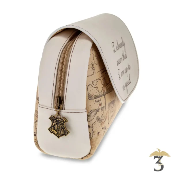 Trousse de toilette carte du maraudeur – harry potter - Les Trois Reliques, magasin Harry Potter - Photo N°2