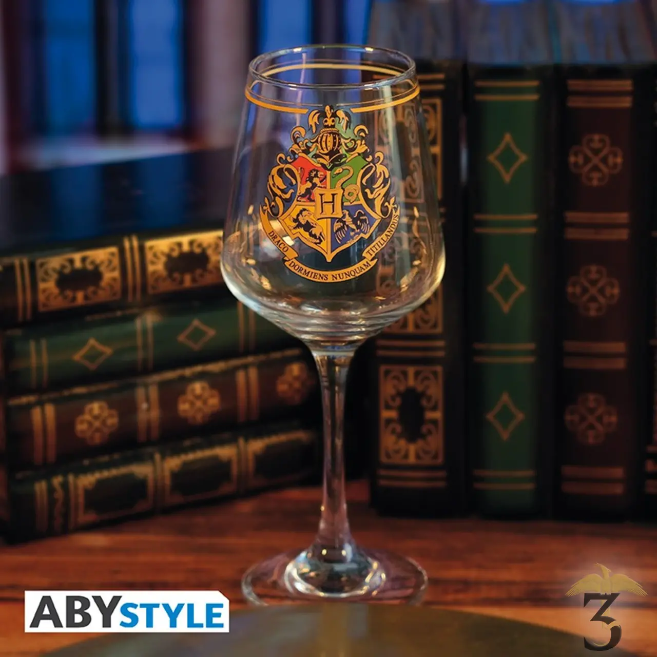 Verre a pied poudlard 35cl - Les Trois Reliques, magasin Harry Potter - Photo N°2