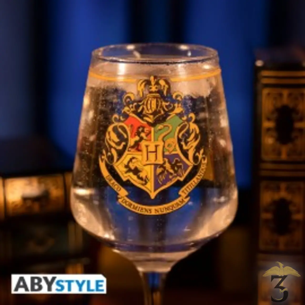 Verre a pied poudlard 35cl - Les Trois Reliques, magasin Harry Potter - Photo N°4
