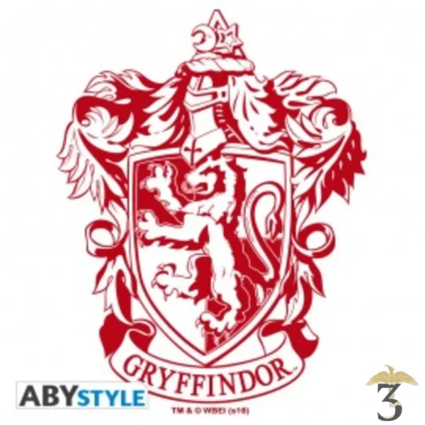 Verre blason gryffondor - Les Trois Reliques, magasin Harry Potter - Photo N°2