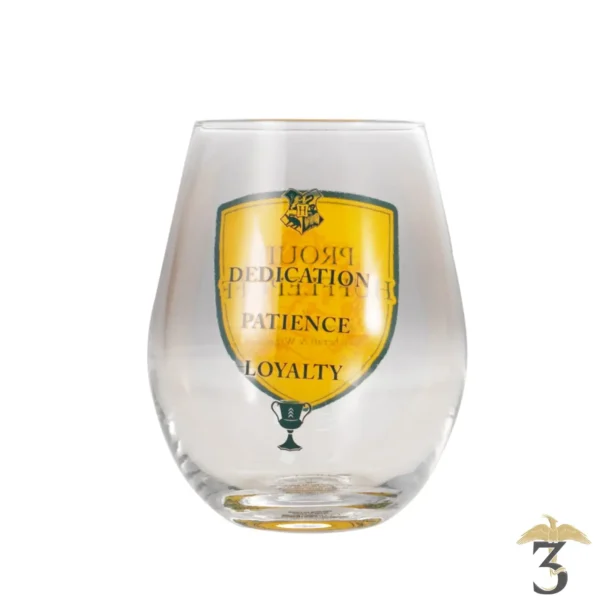 Verre fier poufsouffle 325ml - Les Trois Reliques, magasin Harry Potter - Photo N°2