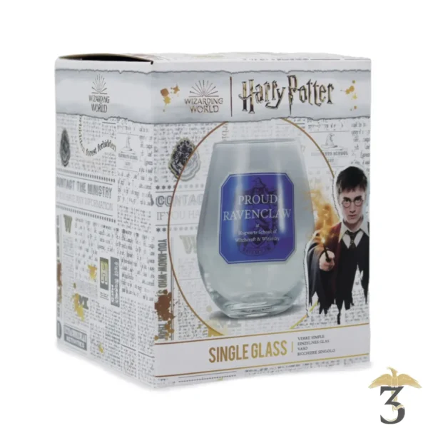 Verre fier serdaigle 325ml - Les Trois Reliques, magasin Harry Potter - Photo N°3