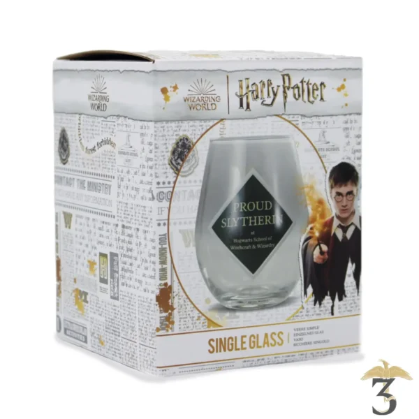 Verre fier serpentard 325ml - Les Trois Reliques, magasin Harry Potter - Photo N°3