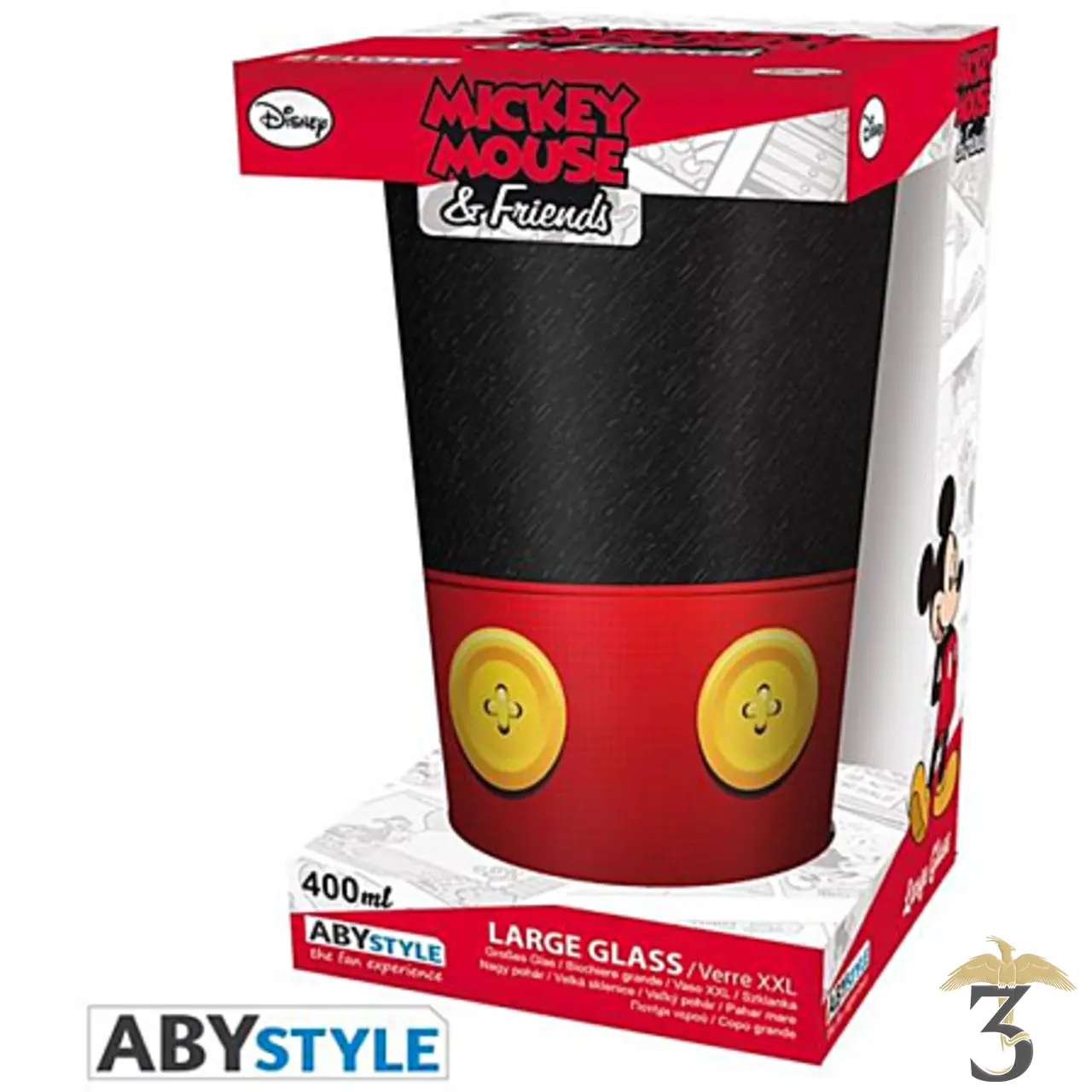 Verre xxl mickey - Les Trois Reliques, magasin Harry Potter - Photo N°3