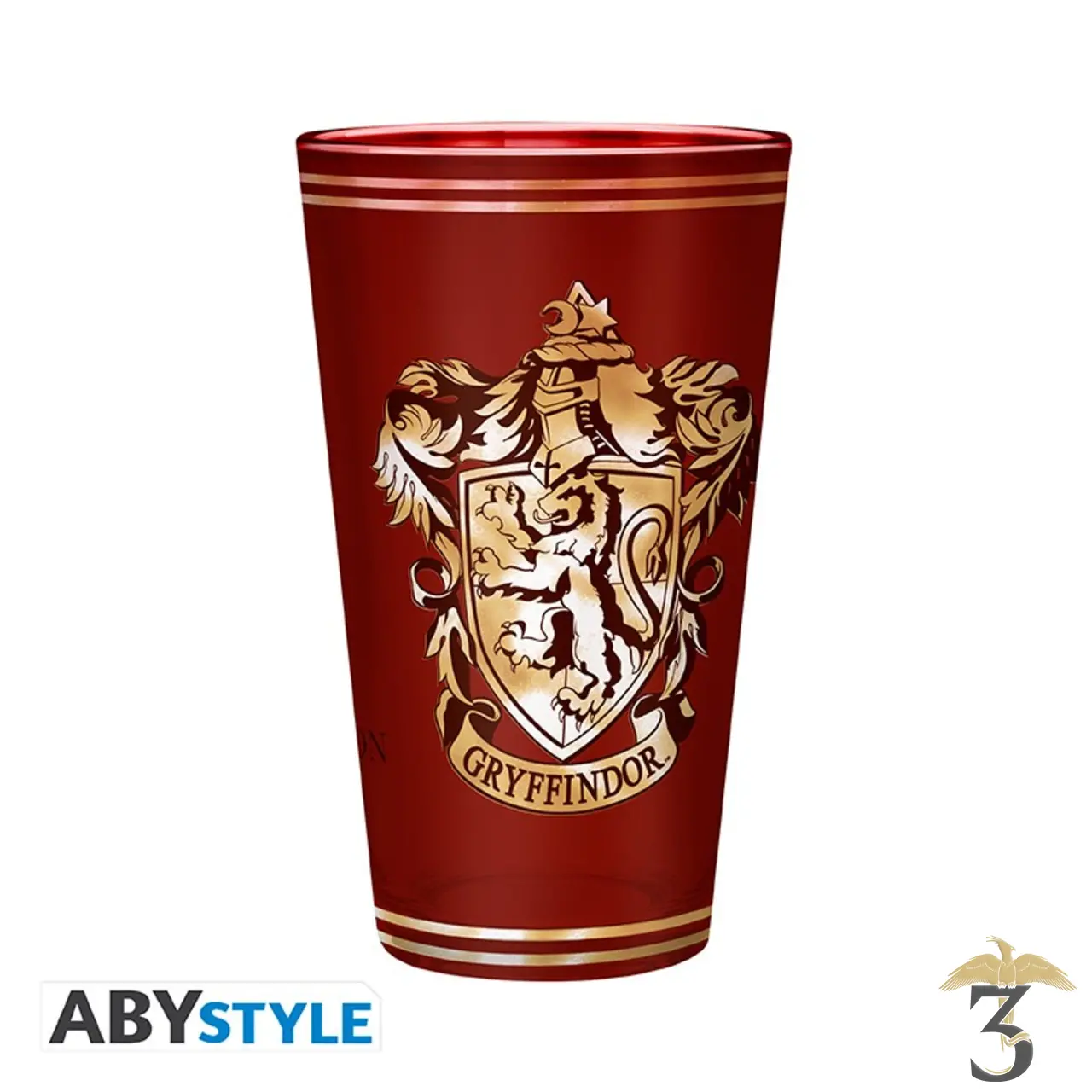 Verre xxl premium gryffondor 400ml - Les Trois Reliques, magasin Harry Potter - Photo N°1