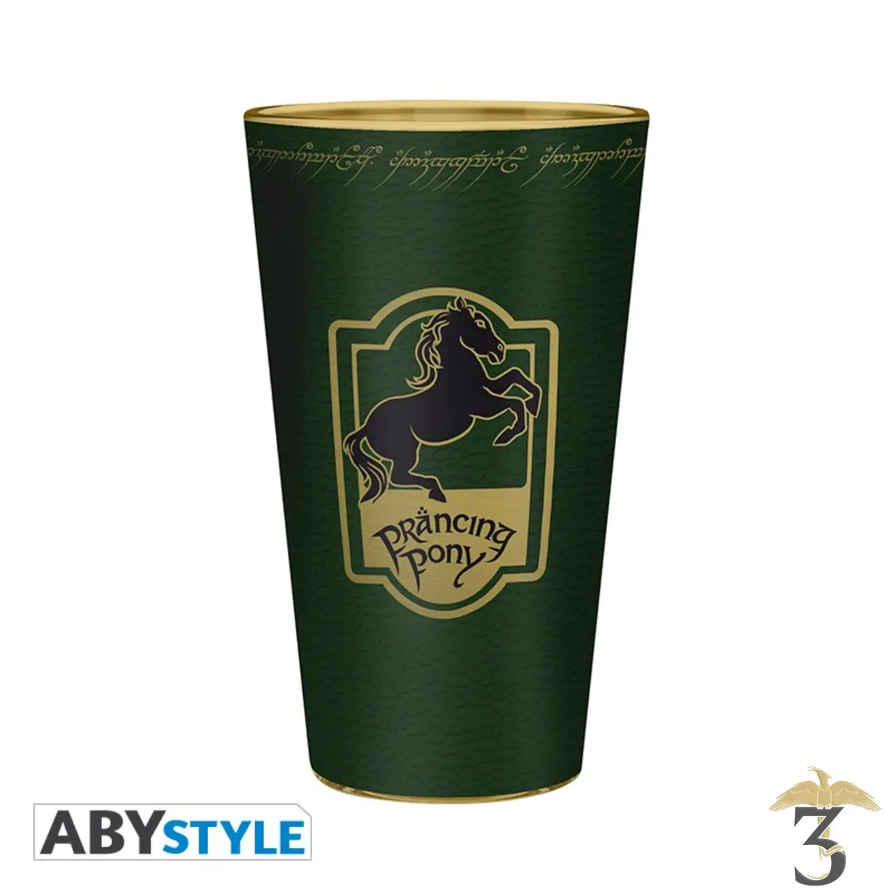 Verre xxl premium poney fringant 400ml – le seigneurs des anneaux - Les Trois Reliques, magasin Harry Potter - Photo N°1