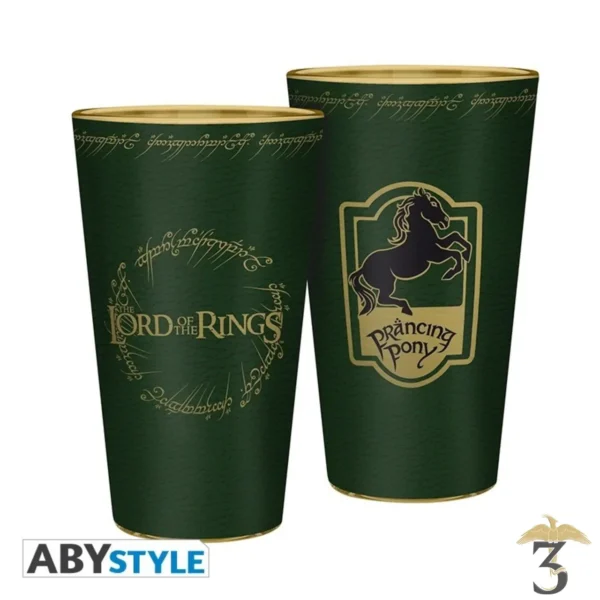 Verre xxl premium poney fringant 400ml – le seigneurs des anneaux - Les Trois Reliques, magasin Harry Potter - Photo N°3
