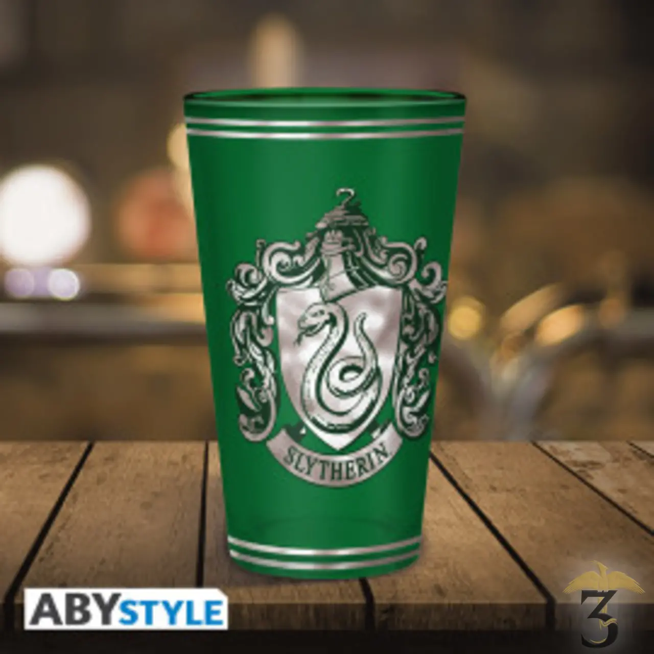 Verre xxl premium serpentard 400ml - Les Trois Reliques, magasin Harry Potter - Photo N°3