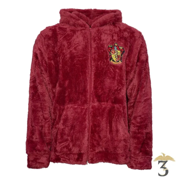 VESTE FLUFFY GRYFFONDOR - Les Trois Reliques, magasin Harry Potter - Photo N°1