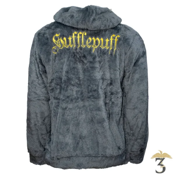 Veste fluffy poufsouffle - Les Trois Reliques, magasin Harry Potter - Photo N°2