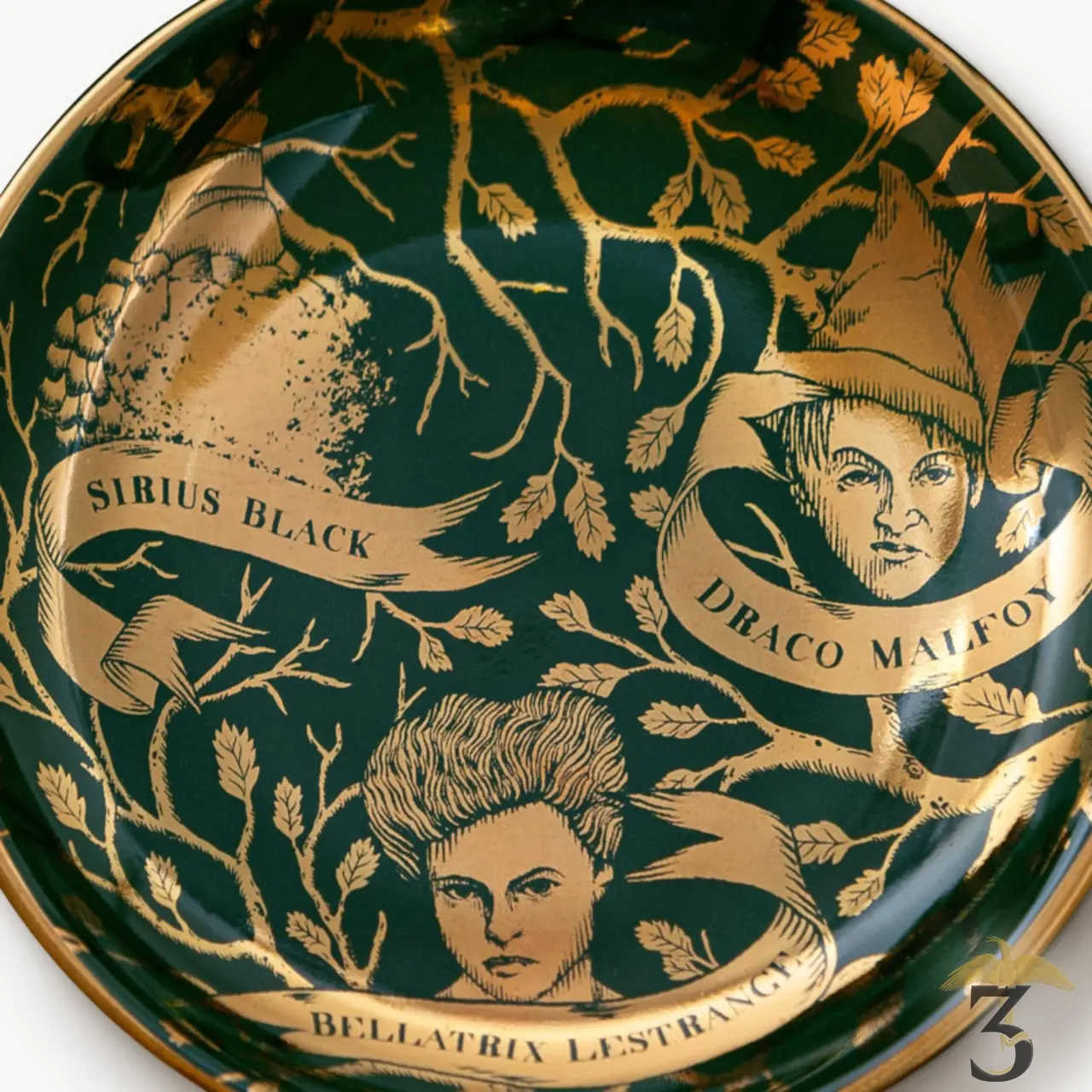 Vide-poche tapisserie black minalima - Les Trois Reliques, magasin Harry Potter - Photo N°3
