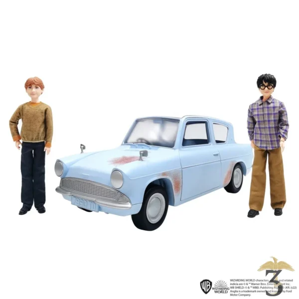 Voiture volante anglia + poupee harry & ron - Les Trois Reliques, magasin Harry Potter - Photo N°2